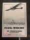 1923 St Wolfgang Austria First Day Postcard Cover Fdc Flight Week Error