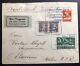 1925 Basel Switzerland Airmail First Day Cover Fdc To Czechoslovakia Via Zurich