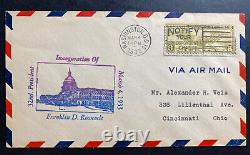 1933 Washington DC USA First Day Cover FDC Inauguration Of Franklin D Roosevelt