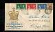 1937 Hong Kong First Day Cover Fdc To Usa King George 6 Kgvi Coronation