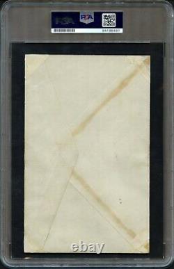 1939 Baseball Hall Of Fame First Day Cover Wagner Cobb Young Ruth Auto Psa 8