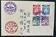 1940d Manchukuo China First Day Cover Fdc Hsunking Issue