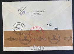 1941 Zurich Switzerland First day Cover To Germany Philatelic Exhibition FDC