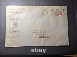 1943 England British Channel Islands First Day Cover FDC Jersey to Guernsey CI