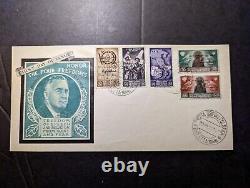 1945 Italy First Day Cover FDC Barletta Honor the Four Freedoms