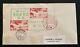 1948 Japan First Day Souvenir Sheet Cover Fdc To Manchester Ia Usa Sc#409