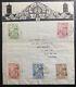 1948 Rangoon Burma First Day Souvenir Cover Fdc Independence Stamps