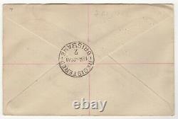1949 Oct 3rd. Registered First Day Cover. 10/- Coat-of-Arms