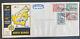 1953 Jesselton North Borneo First Day Airmail Cover Fdc To England Boac