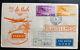 1954 Naha Ryukyu First Day Cover Fdc To Roslyn Ny New High Airmails
