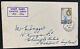 1955 Gough Island First Day Cover To England Scientific Survey