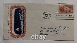 1959 Hawaii Fiftieth 50th State Cachet First Day Cover Fdc Honolulu