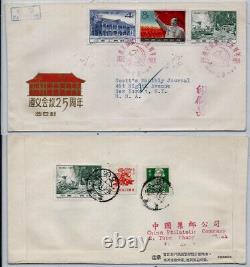 1960. 1. 25. PRC FIRST DAY COVER sent to FOREIGN DESTINATION
