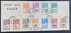 1960 Tristan Da Cunha First Day Cover FDC Full Stamps Set Sg# 28-38