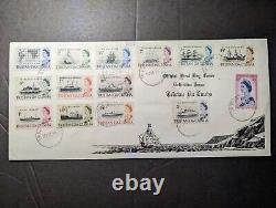 1965 Tristan Da Cunha First Day Cover FDC Stamp Definitive Issue