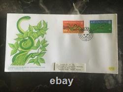 1977 20 Hong Kong First Day Covers Lot FDC Lunar New Year Of The Snake