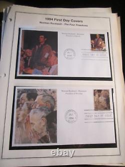 1993 1994 First Day Covers Lot Of 44 All Mint And Post Marked Bba-50