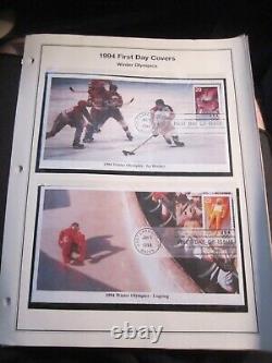 1994 Heritage First Day Covers Lot Of 34 All Mint And Post Marked Bba-50