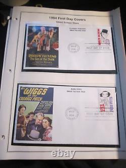 1994 Heritage First Day Covers Lot Of 34 All Mint And Post Marked Bba-50