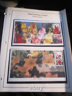 1994 Heritage First Day Covers Lot Of 34 All Mint And Post Marked Bba-50