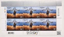 2 FULL SET Russian Warship go F. Stamps full sheet and Postal FDC Envelope