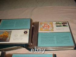 3-u. S. First Day Cover Albums, 149 Fdc`s Total 1976 Thru 1981