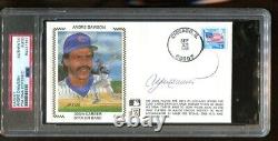 Andre Dawson Signed First Day Cover FDC Autographed Cubs PSA/DNA 7187