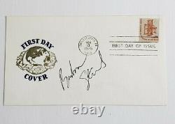Barbra Streisand Hand Signed Autographed FDC Dated 1975 First Day Cover