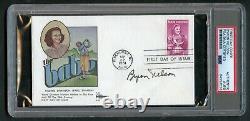 Byron Nelson signed autograph First Day Cover FDC Golf Legend PSA Slabbed