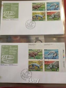CANADA 1993 FDC lot BUNDLE inclides Lighthouse binder & Vario pages