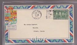 CANADA Eppstadt FDC 1927 patriotic cachet