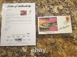Chuck Yeager Autographed PSA DNA Certified & Signed First Day Cover FDC with LOA