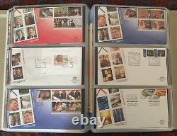 Collection Of Netherlands First Day Cover From 2001-06 In An Album