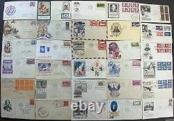 Collection of 215 mixed cachet First Day cover 1930's to 2010's some better