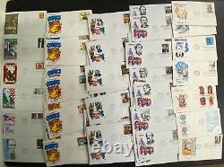 Collection of over 1600 Covercraft cachet First Day covers 1960's to 2002