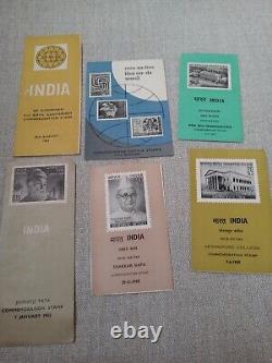 Commemorative stamps and Fdc of India lot of 22 Rare