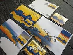 EXCLUSIVE SET Ukraine stamp Good Evening, We Are From Ukraine Support 2022