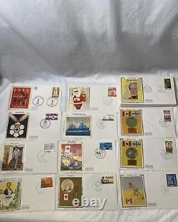 FDC COVER LOT HUGE 500 FIRST DAY COVER SILK CACHET LOT All 1970 To 1980