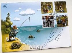 FDC Cover Envelope Patron Minesweeper Dog Stamp War Ukraine 2022 Autograph #2