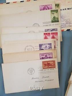FDC STAMPS 200+ First Day of Issue from 1921 to 1981