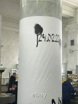 FDC signed Together to win (Putin go f) Banksy Ukraine envelope Borodanka