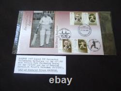 First day cover stamps Don Bradman limited edition no. 27 of 45 1997 memorial