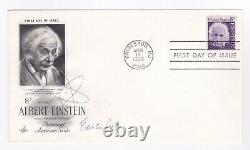 Francis Crick Signed Albert Einstein First Day Cover Envelope (FDC)