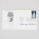 George Halas Signed Index Card First Day Cover Fdc Bears Yankees Coa Jsa