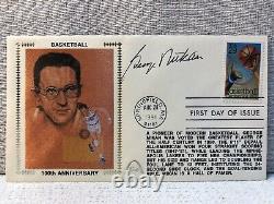 George Mikan Signed Autographed First Day Cover FDC 1991 Envelope Cachet JSA
