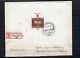 German Empire, Block No. 10, Brown Band On Fdc First Day Cover, Real Used