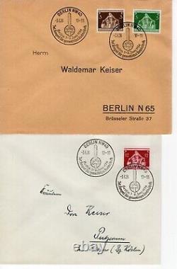 German Empire, No. 617-620 On FDC First Day Cover, Real Used