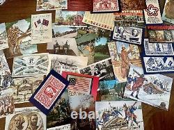 Huge Americana/patriotic postcard-First Day Cover Lot