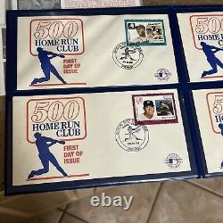 Huge Baseball MLB US United States Stamp First Day Cover FDC lot McGwire, Ruth