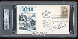 James Jim Enright Signed 1961 Basketball HOF FDC First Day Cover PSA/DNA Referee
